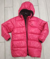 Яскрава рожева куртка фірми НМ на дівчинку зростом 146 см