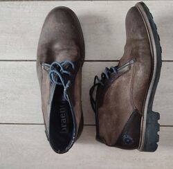 Чоловічі натуральні коричневі туфлі Braend - 43 розмір, 28 см 