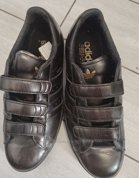 Кросівки шкіряні Adidas campus, 26,5 см 