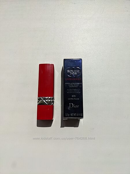 Помада DIOR Rouge Dior Ultra Rouge 870 Ultra pulse