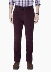 Новые джинсы брюки вельветовые пурпурные баклажан &acuteEtienne Aigner&acute 52-56р