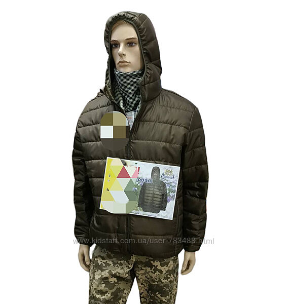 Куртка чоловіча стьобана хакі ТМ Ярослав