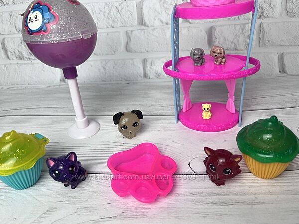 Набір колекційних фігурок котики, цуценята і аксесуари