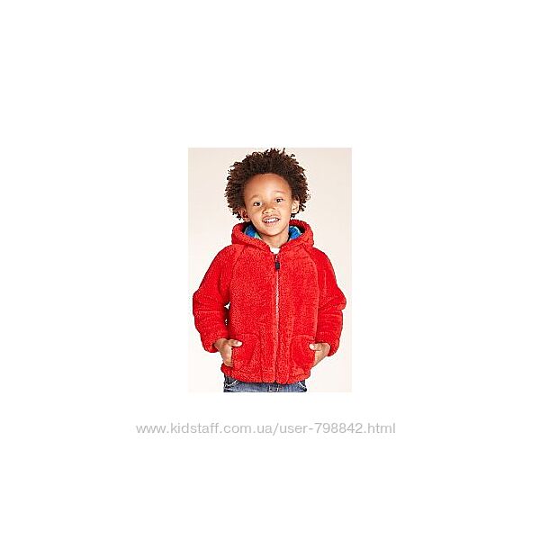 Детская теплая кофта куртка на молнии Marks&Spencer, INDIGO collection