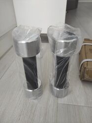 Набір хромових гантелей по 2 кг. Master. 