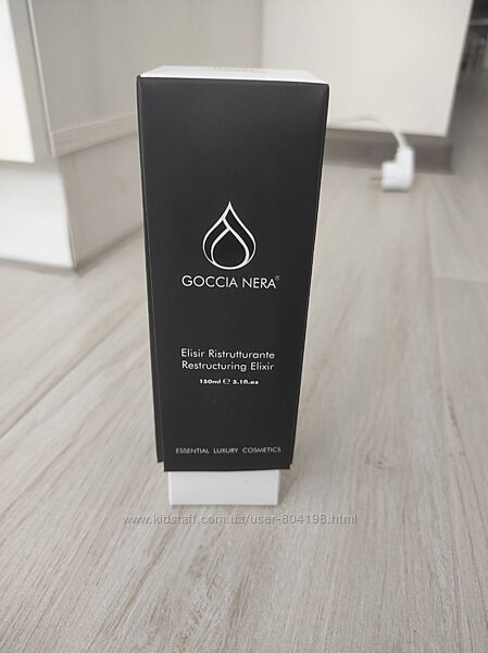 Реструктуруючий люкс еліксир з червоною ікрою. Goccia Nero. Італія