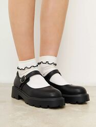 Чорні матові туфлі Мері Джейн