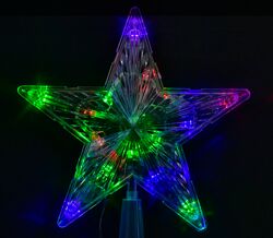 Верхушка на ёлку С 23462 Звезда 1,35 метра длина шнура