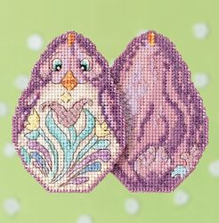 Набір для вишивання Purple Chick /Бузкове курча Mill Hill