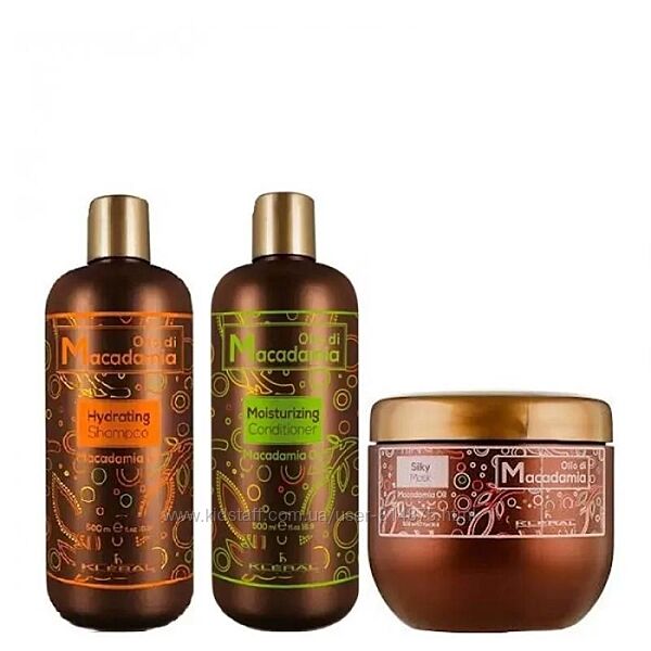 Макадамия Kleral System Olio Di Macadamia Набір 3х500 мл