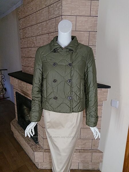 Stefanel итальянская демисезонная стеганная куртка размер м