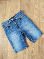 Подростковые джинсовые  шорты H&M 14-16 лет 170 см размер 30 XS-S