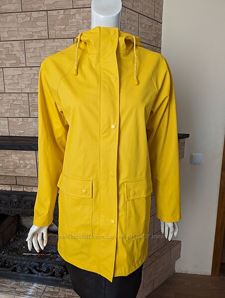 Жёлтый дождевик курточка водонепроницаемая б/у Blue Motion Размер S