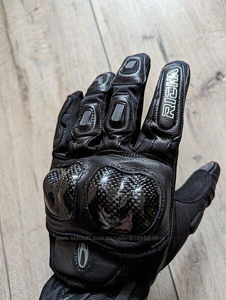  Мотоциклетные перчатки кожаные Richa NV Racing Warrior  размер XL