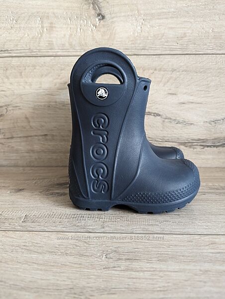 Резиновые сапоги б/у Crocs Handle It Rain Boot Kids C6 21-22 р 13 см
