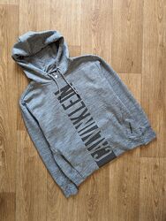 Теплая кофта свитшот оверсайз Calvin Klein размер S-M