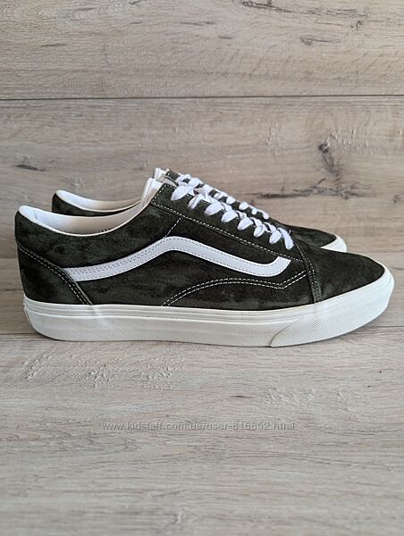 Кроссовки для скейтбординга Vans Old Skool  Heiq Eco Dry Green 46р 30 см