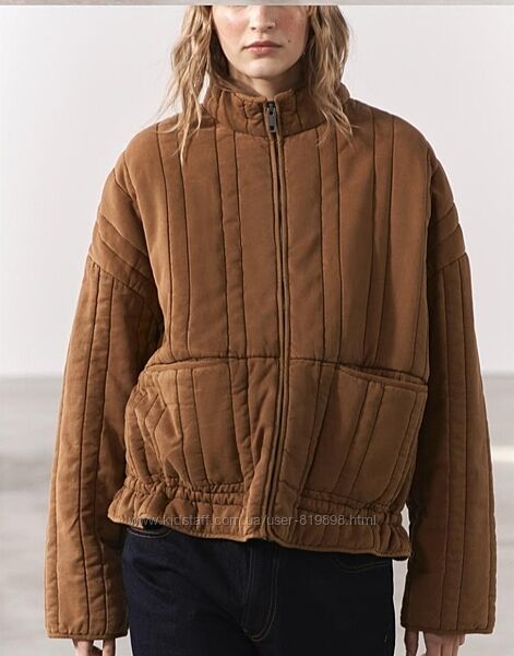 Варена стьобана курточкаід Zara 
