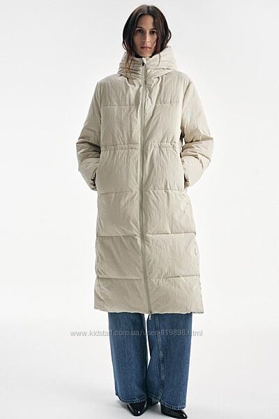 WATER-REPELLENT пуховик стьобана куртка від zara