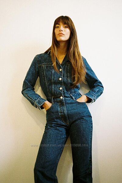 Джинсовий комбінезон zara 1975