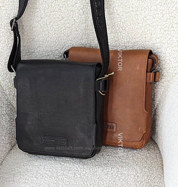  Мужская кожаная сумка Hill Burry 3200. Германия. Шкіряна сумка