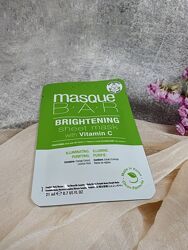 MasqueBAR освітлююча тканинна маска з вітамином С для сяяння шкіри