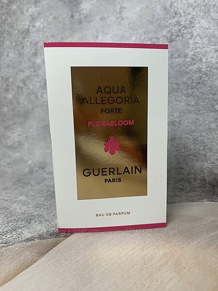 Пробник оригінал Guerlain Aqua Allegoria Florabloom Forte