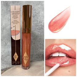 блиск для губ charlotte tilbury collagen lip bath відтінок peachy plump