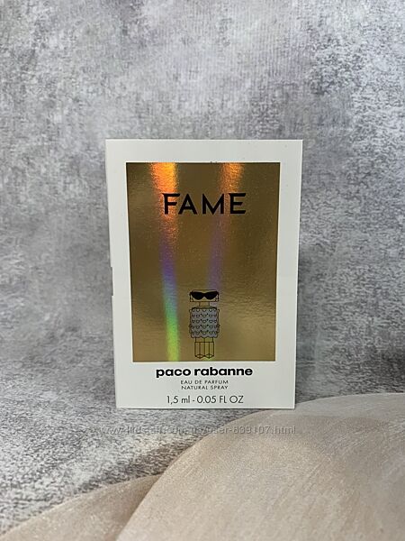 пробник Paco Rabanne Fame, eau de parfum