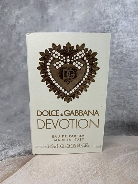 пробник Dolce & Gabbana Devotion eau de parfum