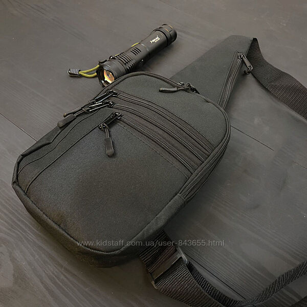 Тактична сумка з кобурою  професійний ліхтар POLICE BL-X71-P50