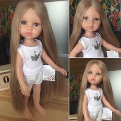 Кукла Карла Рапунцель в пижаме, 32см, Паола Рейна, Paola Reina 13212