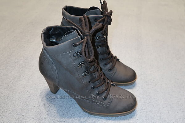 Кожаные демисезонные ботинки paul green оригинал - 37,5 4,5 размер