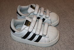 Кожаные кроссовки Adidas Superstar оригинал - 22 размер
