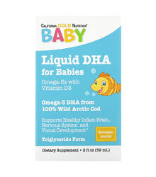 Омега-3 ДГК DHA для детей с витамином D3