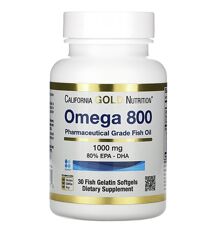 Омега - 3  ЭПК 480 мг / ДГК 320 мг. 30 капсул