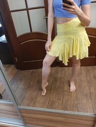 Трендовая шелковая юбка.