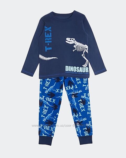 Флисовые пижамы на рост от 98 до 140см -  10 расцветок