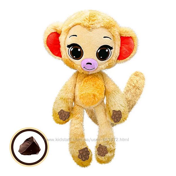 М яка іграшка Bubble Pops Шоколадна мавпа, 34 см