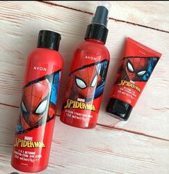 Набір для хлопчика Avon Spider Man з 3-х одиниць Ейвон спайдермен