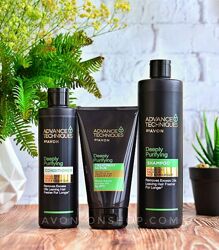Набір для жирного волосся Глибоке очищення Avon Advance Techniques by