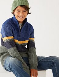 Новий, вязаний  джемпер, светр Marks&Spencer на 7-8 років 