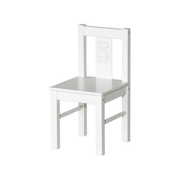 Дитячий стілець IKEA KRITTER білий 401.536.99