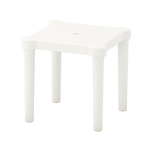 Табурет дитячий IKEA UTTER для дому/вулиці білий 503.577.85