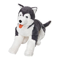 М&acuteяка іграшка собака хаски IKEA LIVLIG  402.979.90