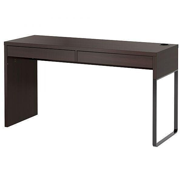 Письмовий стіл IKEA MICKE чорно-коричневий 602.447.45