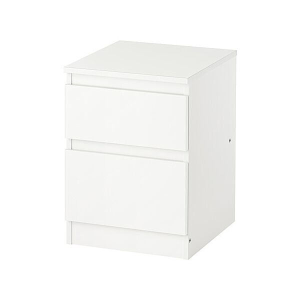 Комод IKEA KULLEN 2 ящики білий 35х49 см 803.092.41
