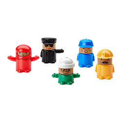Іграшкові фігурки IKEA LILLABO 5 шт 602.426.14