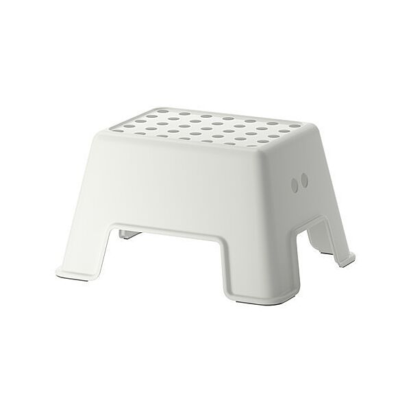 Табурет-сходинка IKEA BOLMEN білий 602.651.63