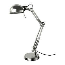 Лампа робоча IKEA FORSA нікельований 801.467.63